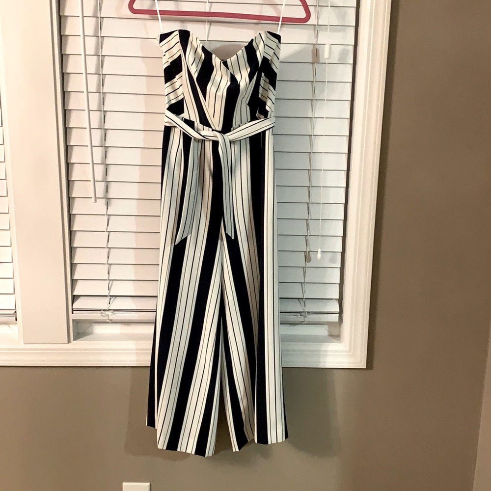 h&m sweetheart top capri romper